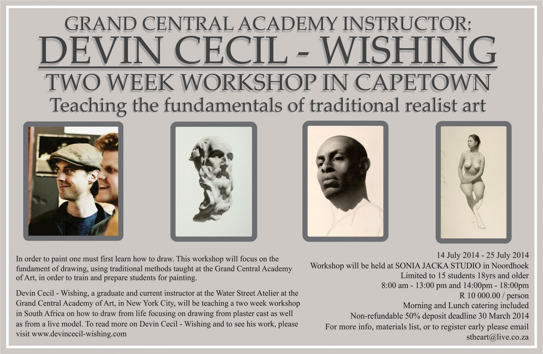 Classic Drawing Course with Sonja Jacka Porttrait Artist